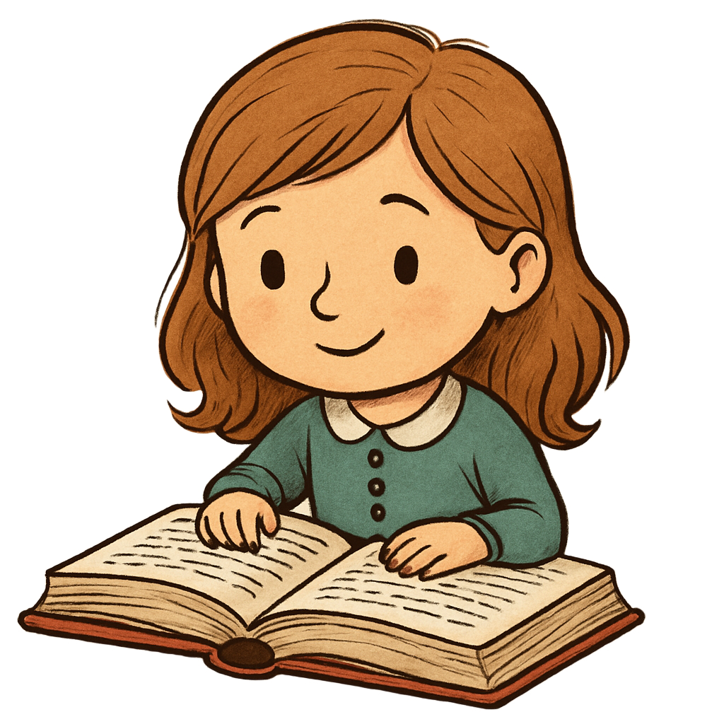 Illustration aus der Wissenslektüre